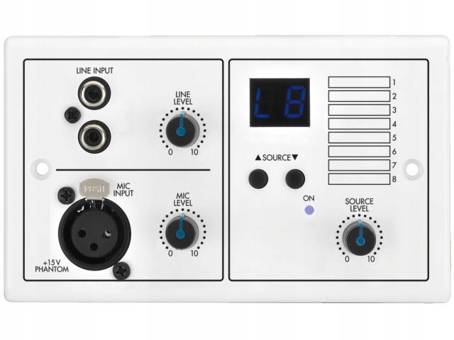 Ovládací panel MONACOR ARM-880WP1
