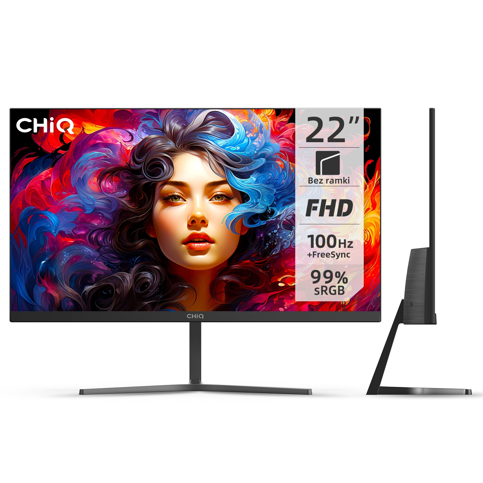 LED monitor ChiQ 22F650 22" 1920 x 1080 px IPS / PLS
