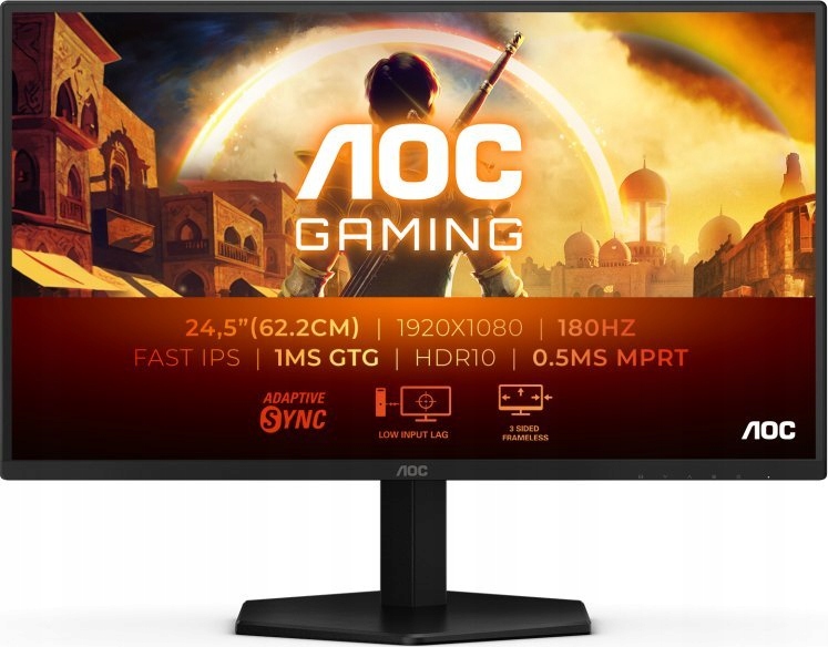 LCD monitor AOC 25G42E 24,5" 1920x1080 px IPS