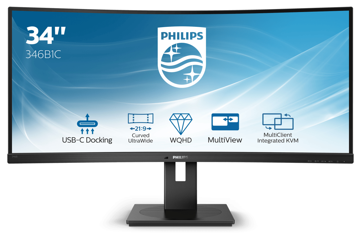 Philips 346B1C/00 LED monitor 34" 3440 x 1440 px VA