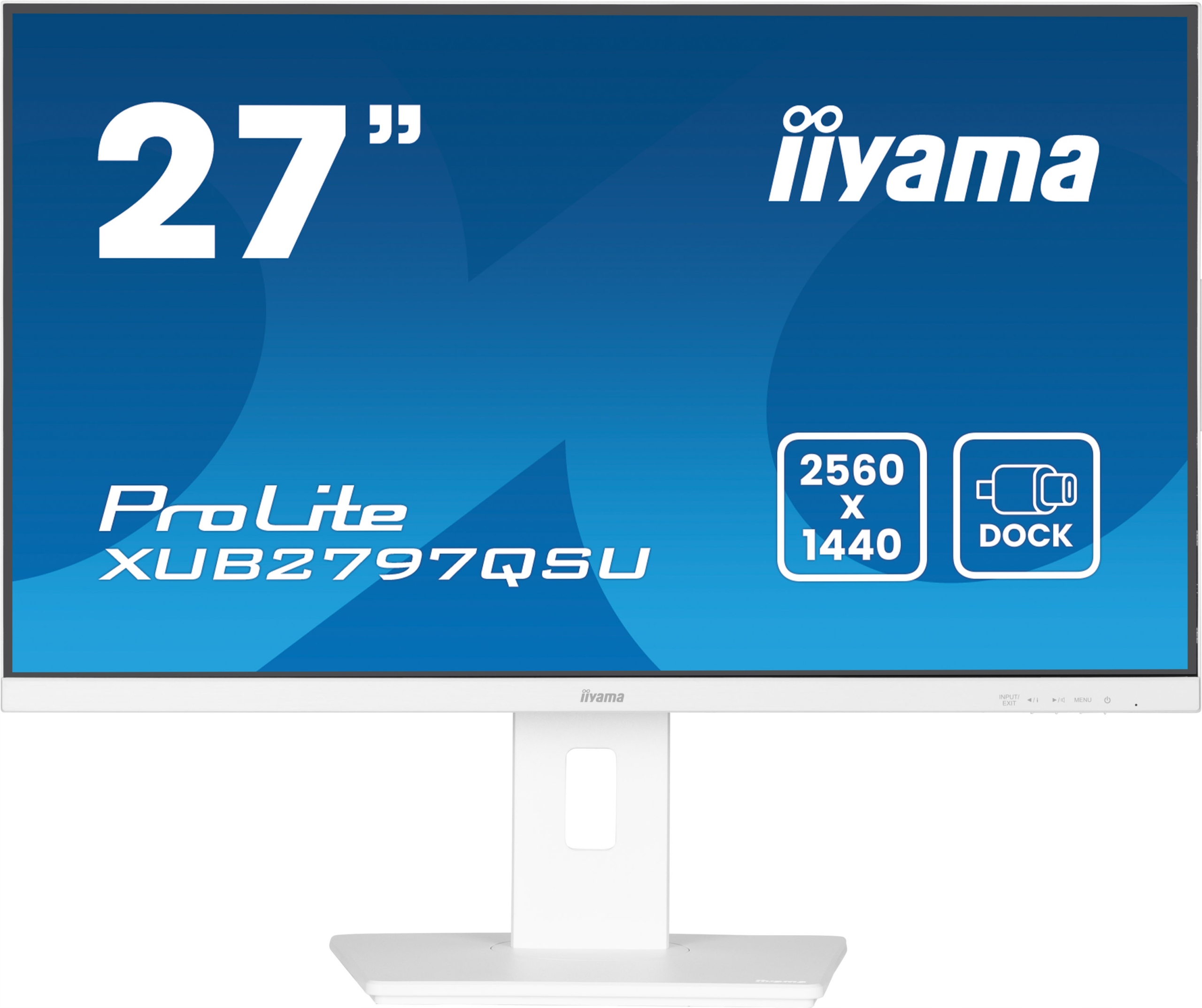 iiyama XUB2797QSU-W2 LED monitor 27" 2560 x 1440 px IPS / PLS