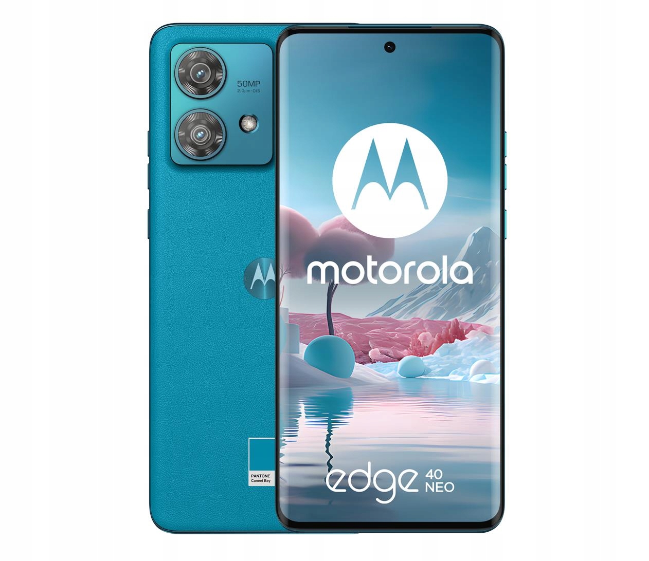 Modrý smartfón Motorola Edge 40 Neo 12 GB / 256 GB