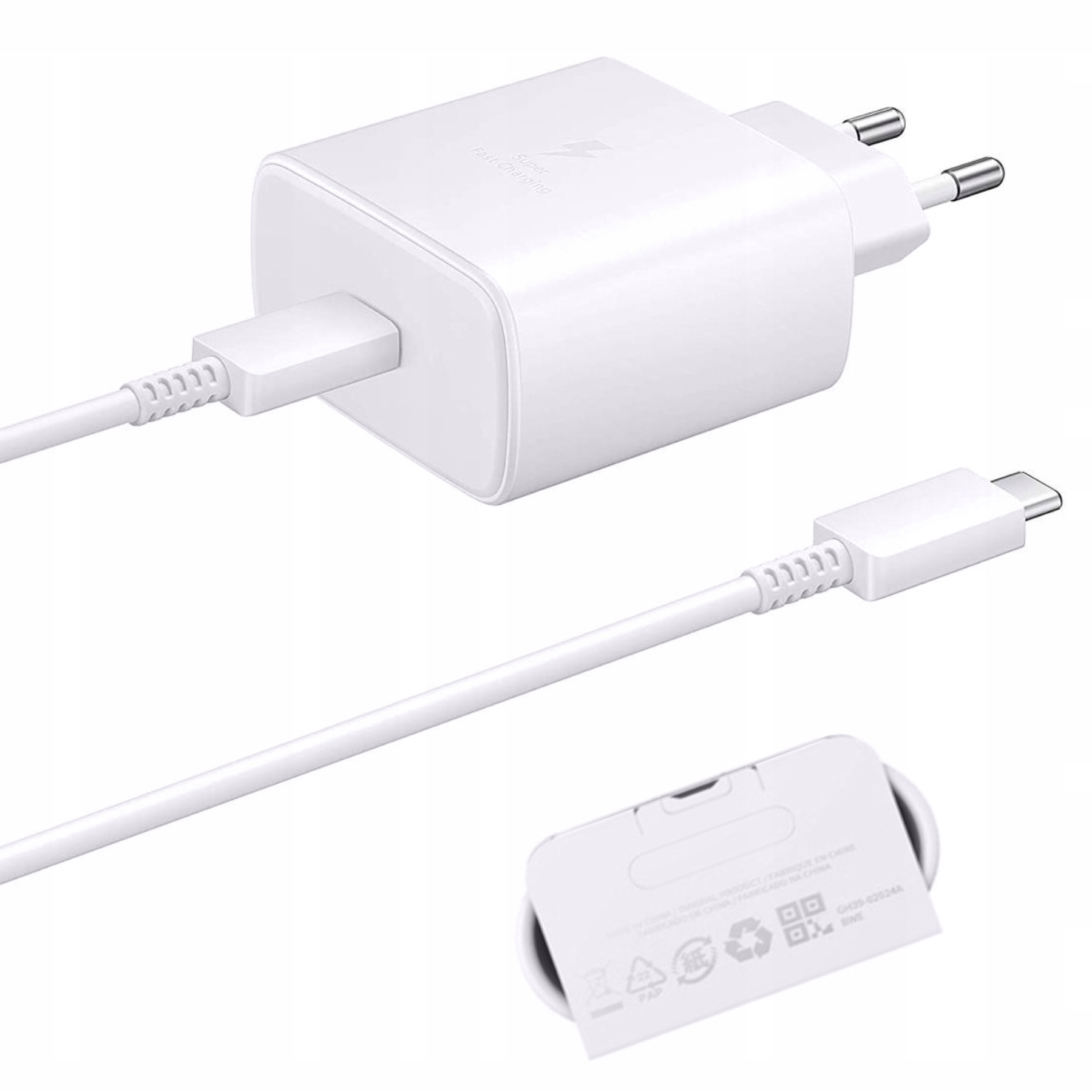 Smart-Tel USB typ C nástenná nabíjačka pre Samsung 3000 mA 5 V 5903802270839 biela
