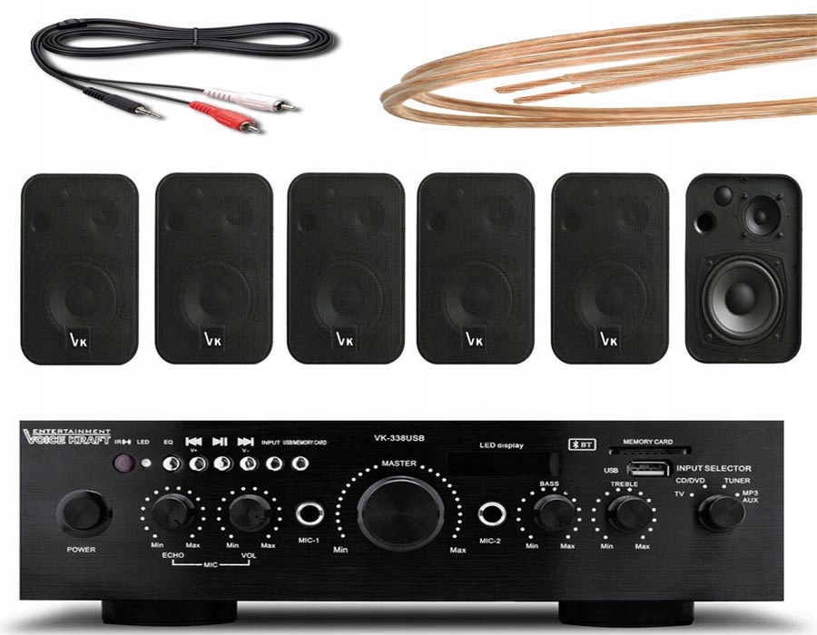 VK 1050 Voice Kraft 1050 BL 120 reproduktor v čiernej farbe