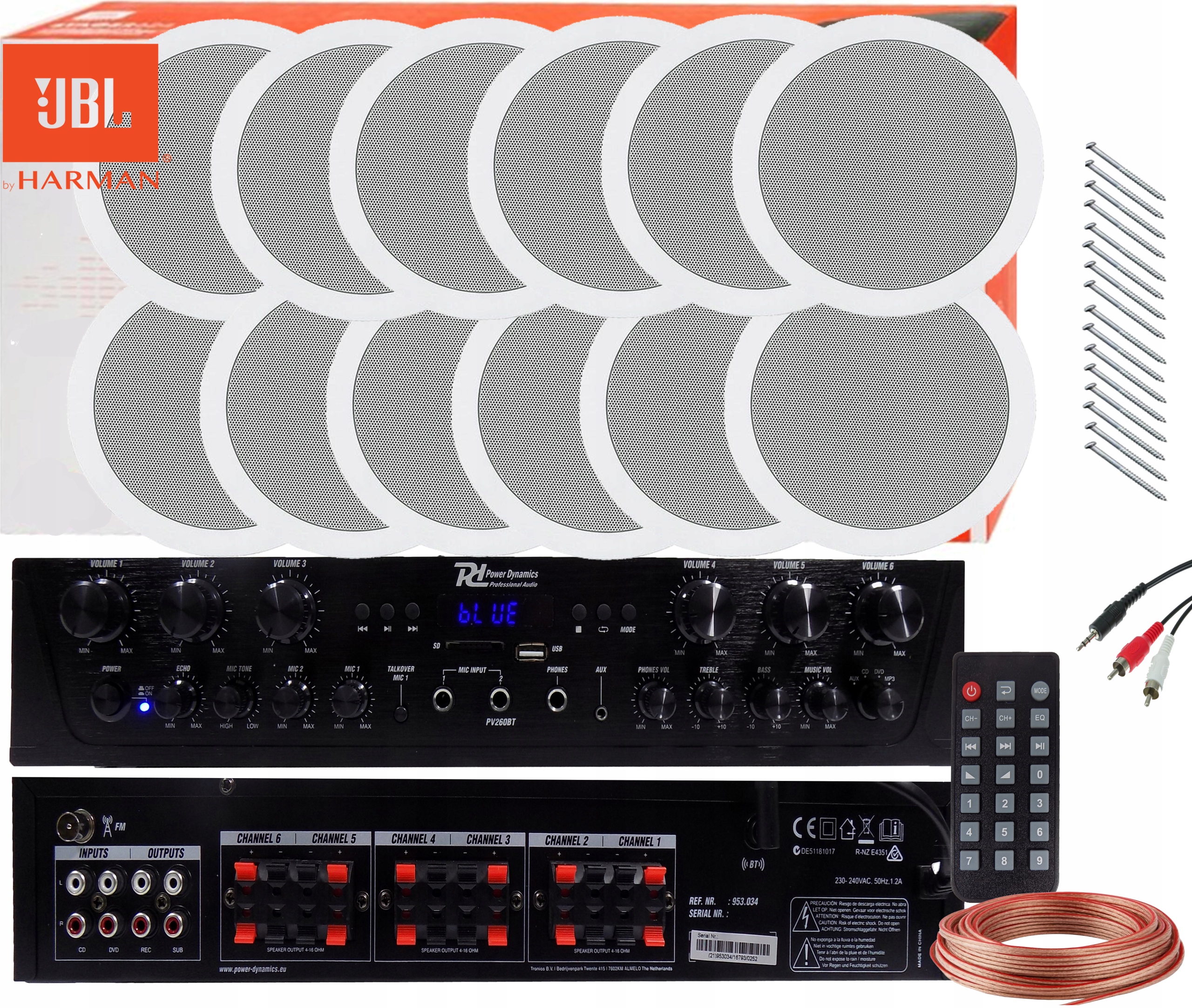 Ovládajte jeden JBL Control One 50 W reproduktor