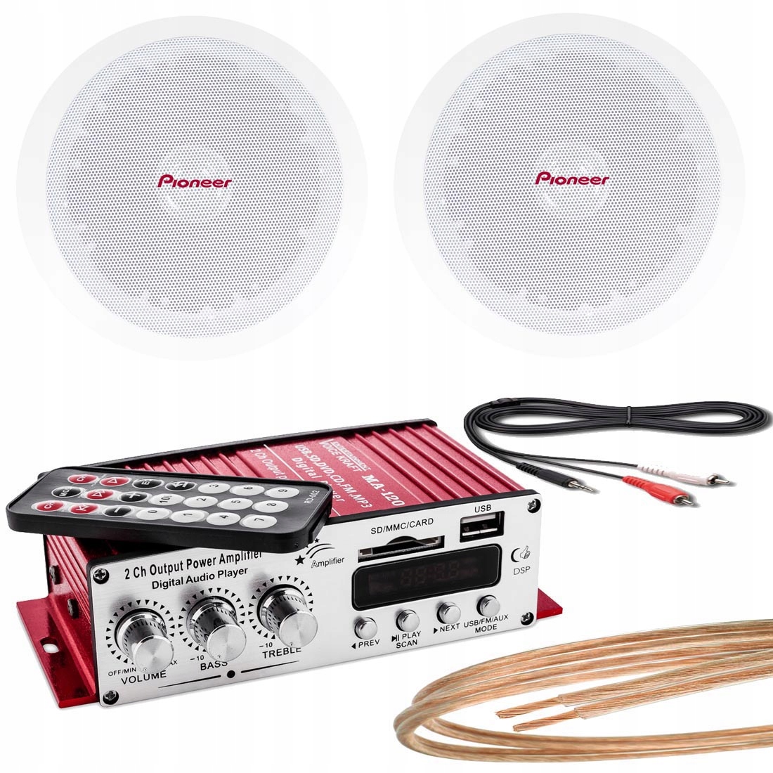 Evidné reproduktory elektrom-hlasy