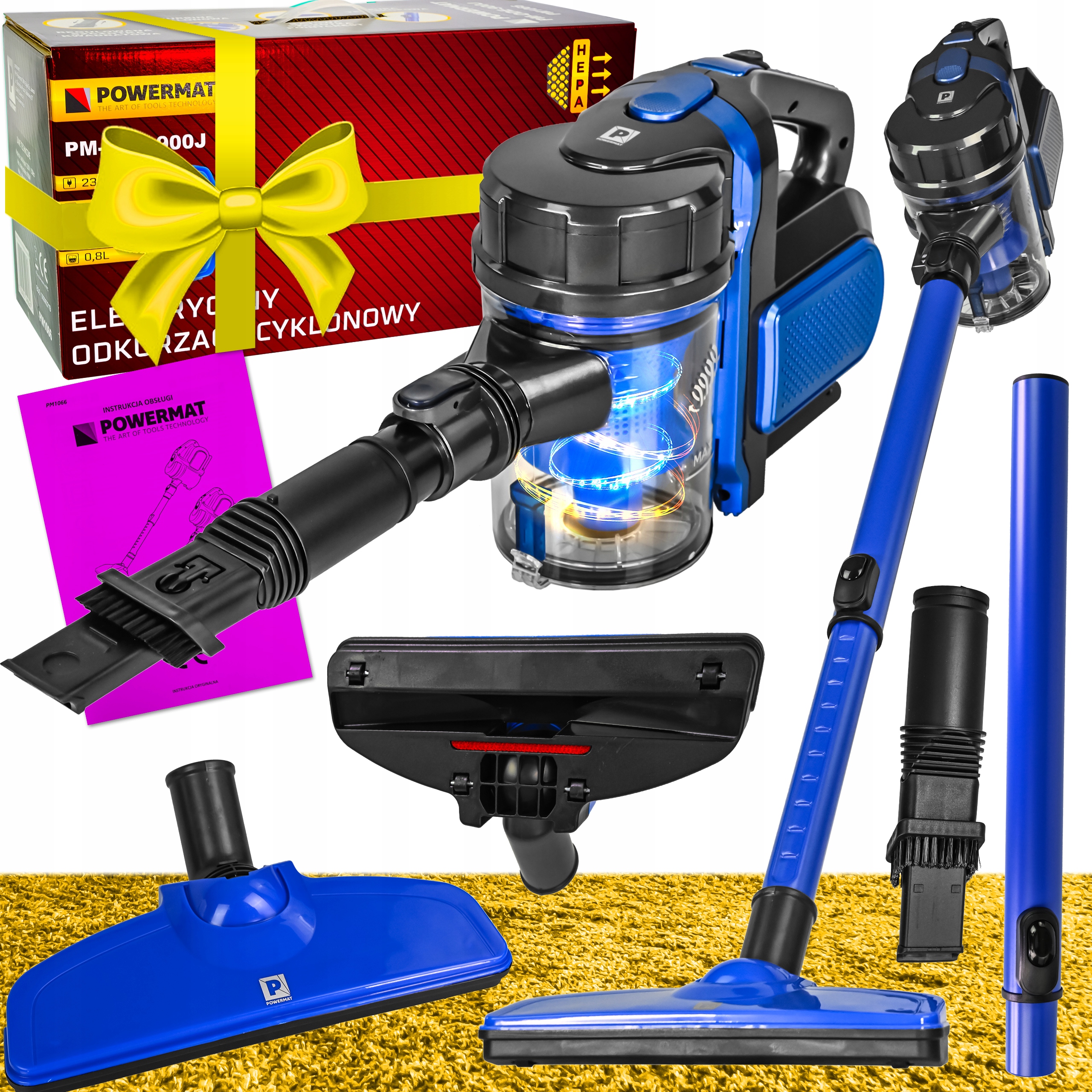 Vertikálny vysávač Powermat PM1065