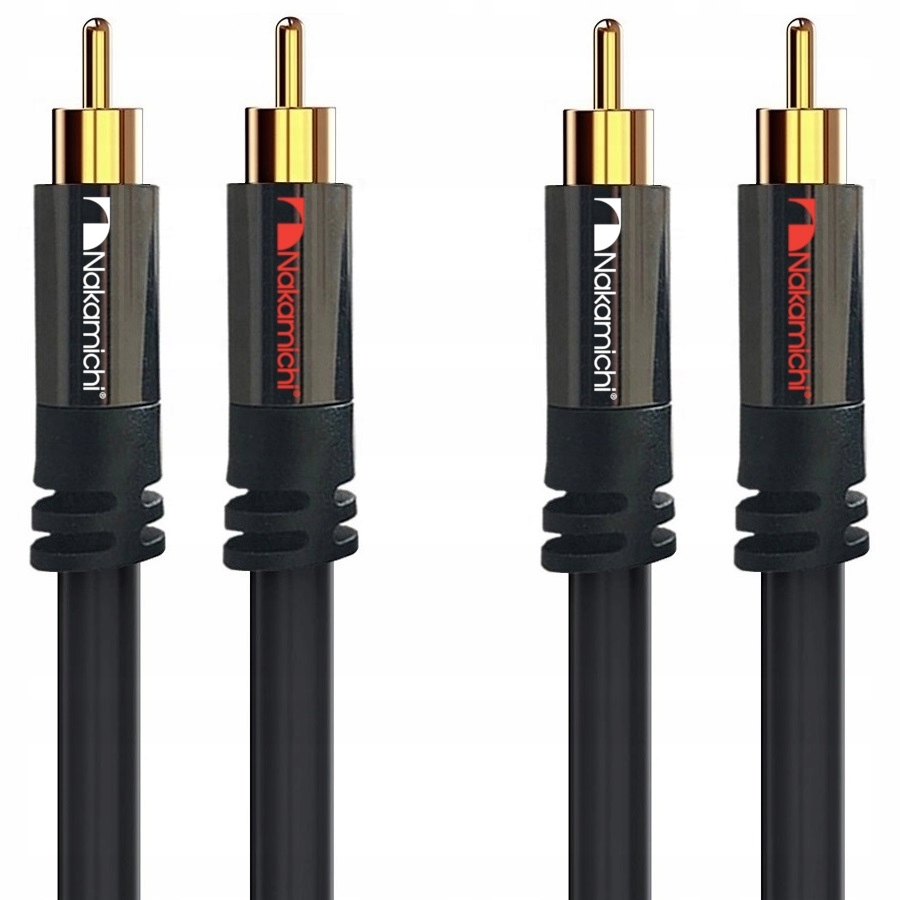 Kábel Nakamichi HQ Premium 2RCA - 2RCA OFC audio kábel 2x RCA (cinch) - 2x RCA (cinch) 0,5 m