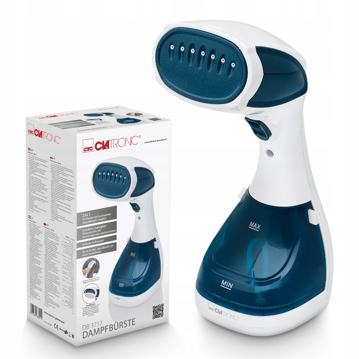 Naparovač odevov Clatronic 26389 1100 W