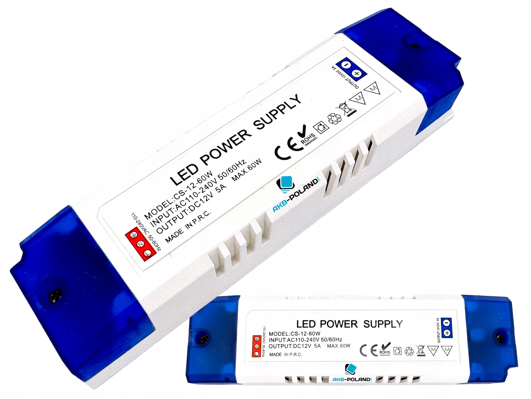 AKB-POLAND LED zdroj 12V-60W