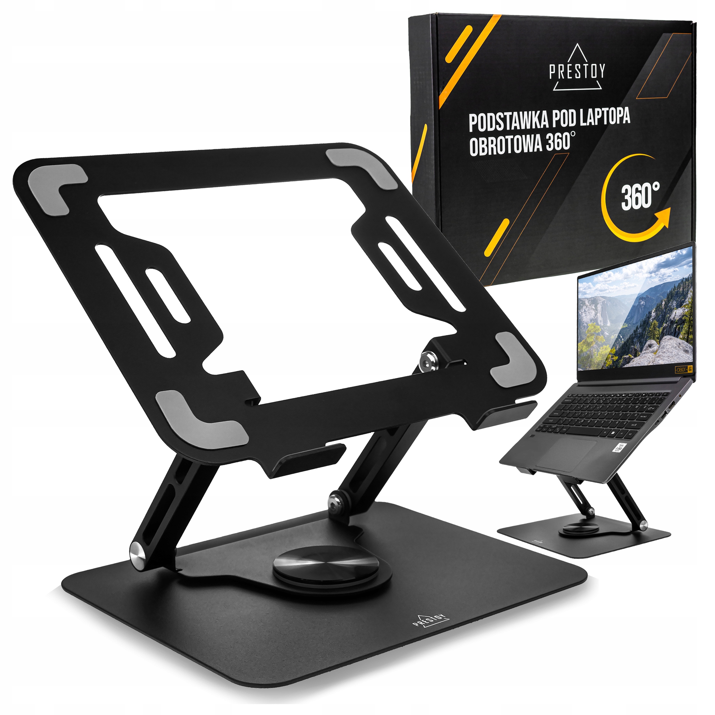 360° NASTAVITEĽNÝ STOJNÍK NA LAPTOP ERGONOMICKÝ STÔL NA LAPTOP