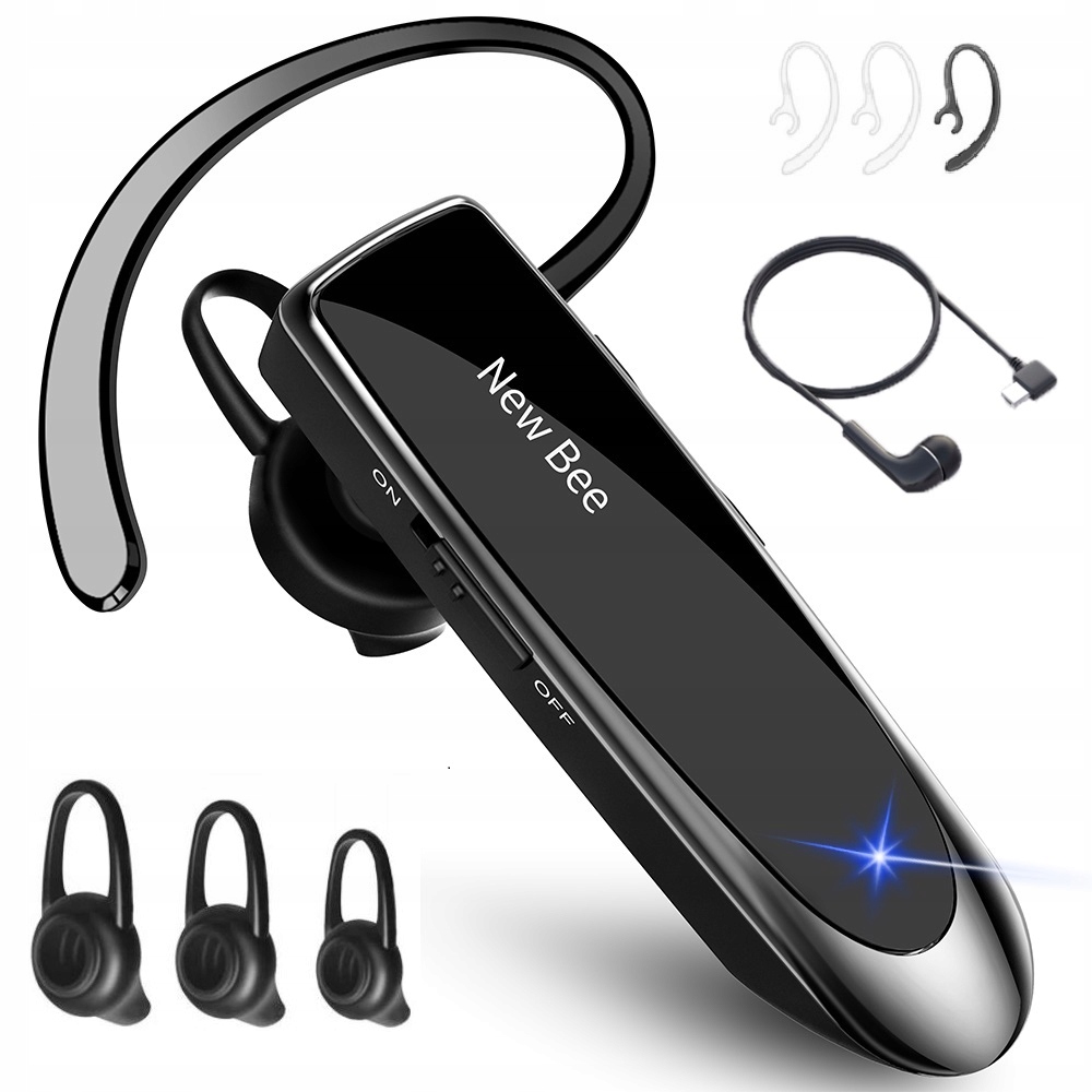 Nový bezdrôtový Bluetooth 5.0 headset Bee NB-LC-B41-BK