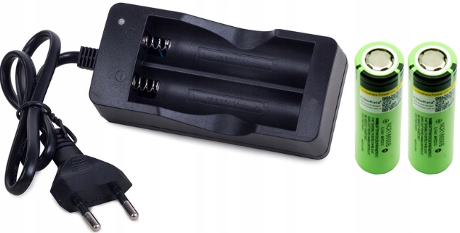 Lítium-iónová batéria Panasonic 18650 3400 mAh 2 ks.