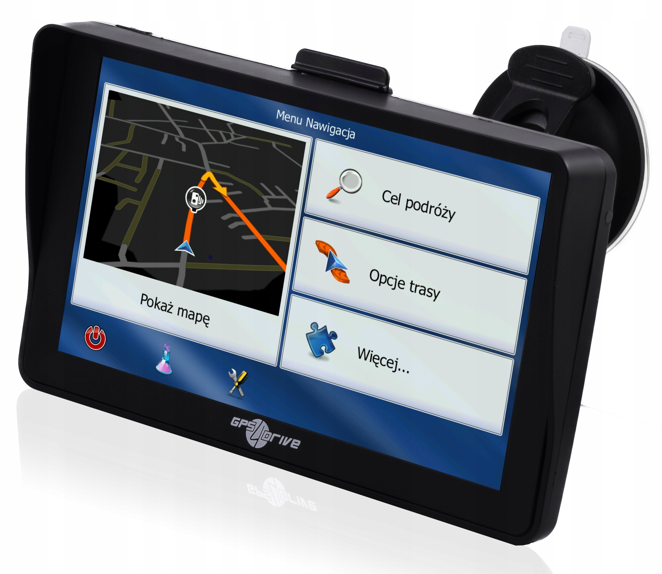 Navigácia Gps4Drive 798 7" Primo Truck pre nákladné autá, autobusy a nákladné autá
