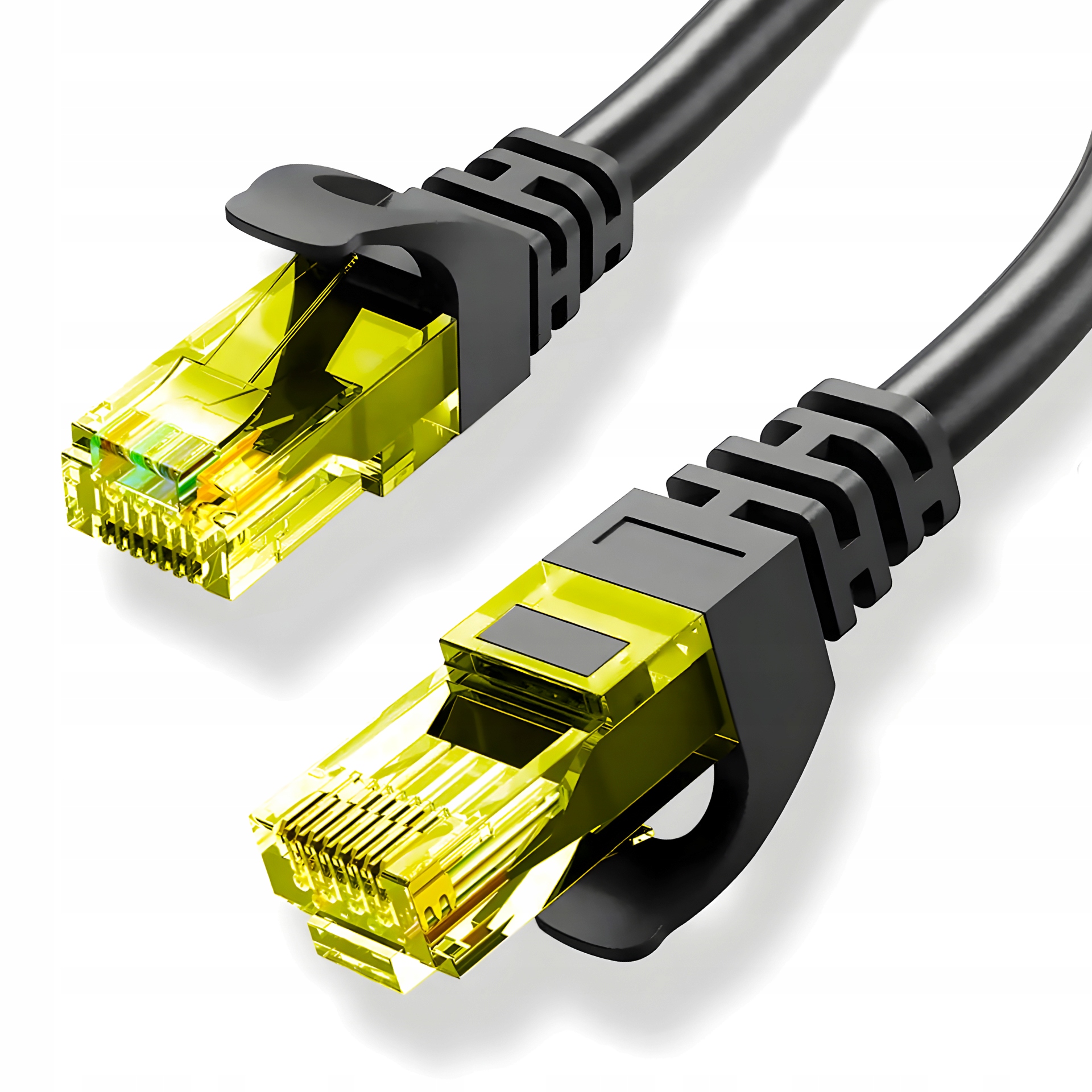 Lan Cat6 sieťový kábel Cat 6 UTP RJ45 Cat čierny internetový kábel 25 m