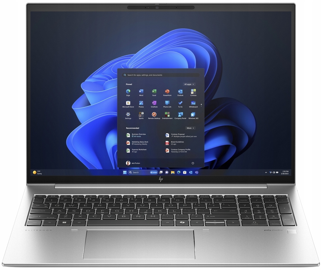 Notebook HP EliteBook 860 G11 16" Intel Core Ultra 7 16GB/512GB strieborný