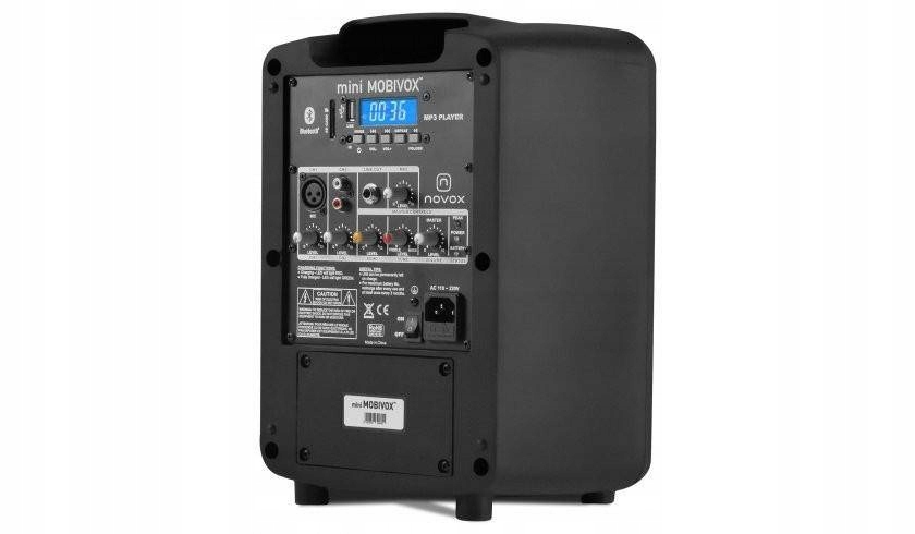 Novox Mini Mobivox 50 v čiernej farbe