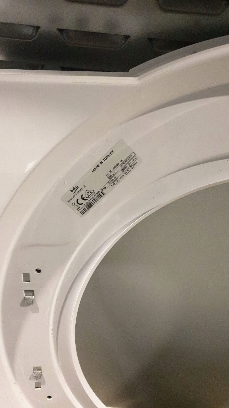 Nová predná časť práčky Beko! Skvelá cena!