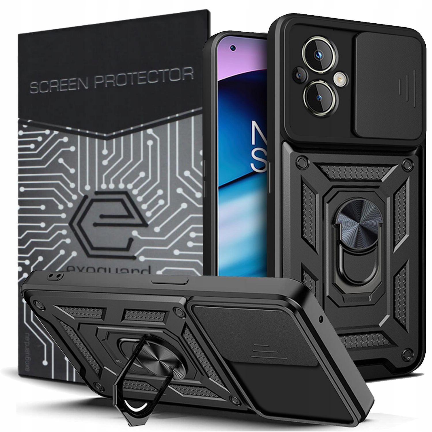 Chrbtom k Oppo Reno 7 Lite Black