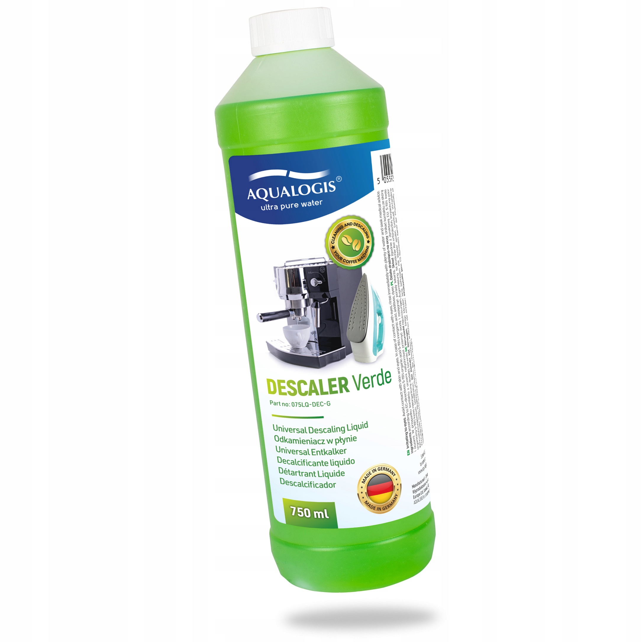 Tekuté zúfalé pre Aqualogis 750 l espresso stroje