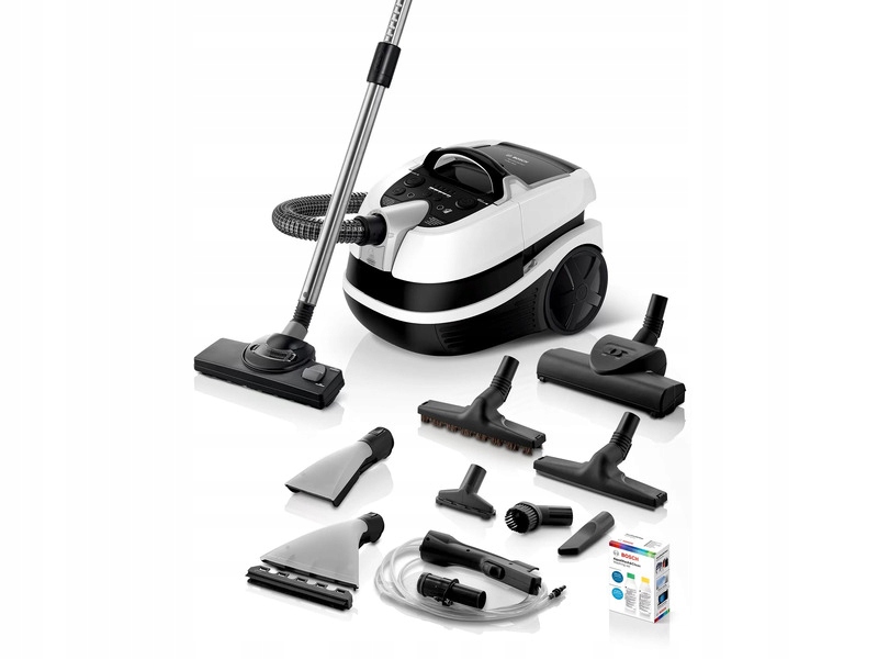 Bosch Aquawash & Clean 2100 vo viacsekom premývacom vysávači