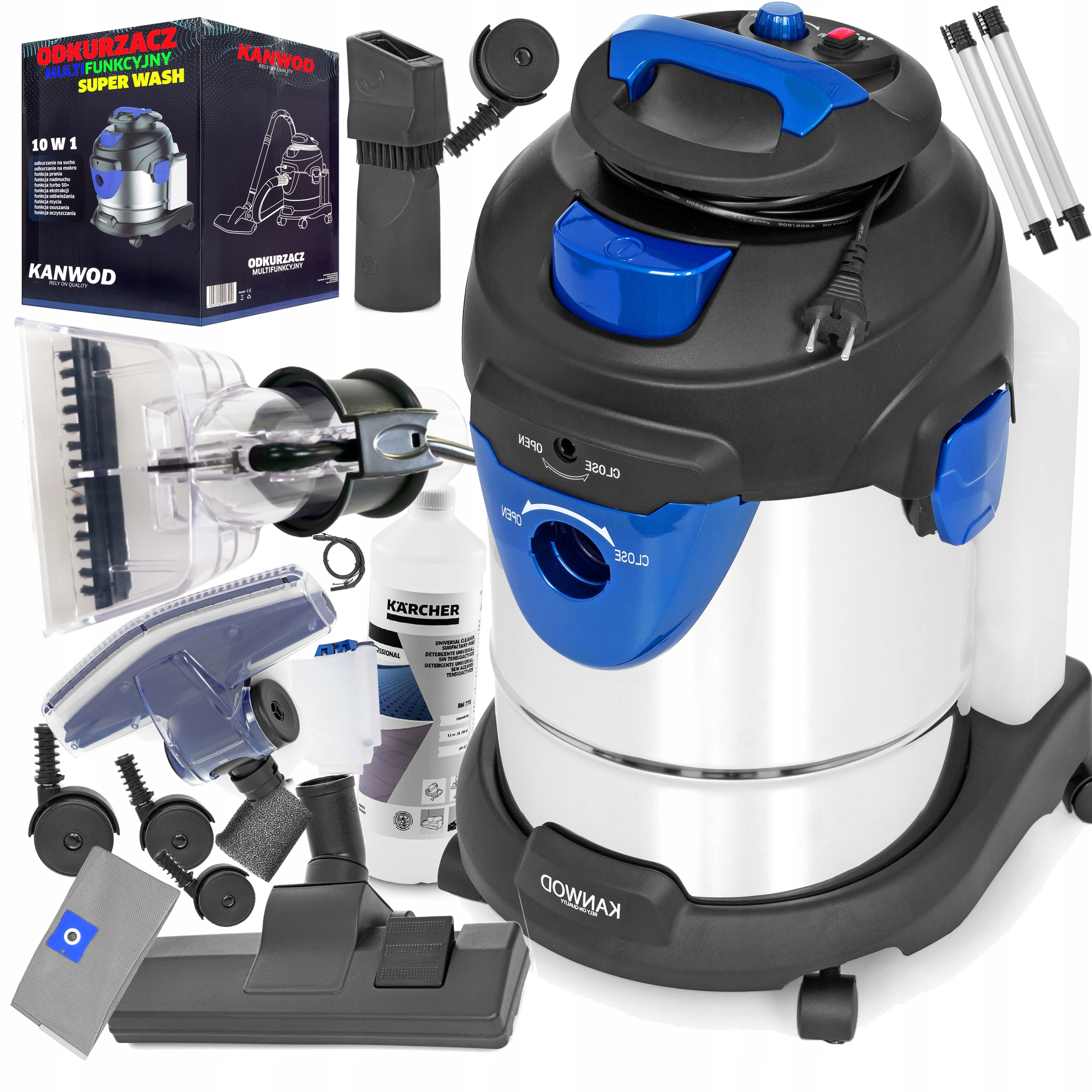 Odchodný vysávač Kanwod Superwash 1400 W
