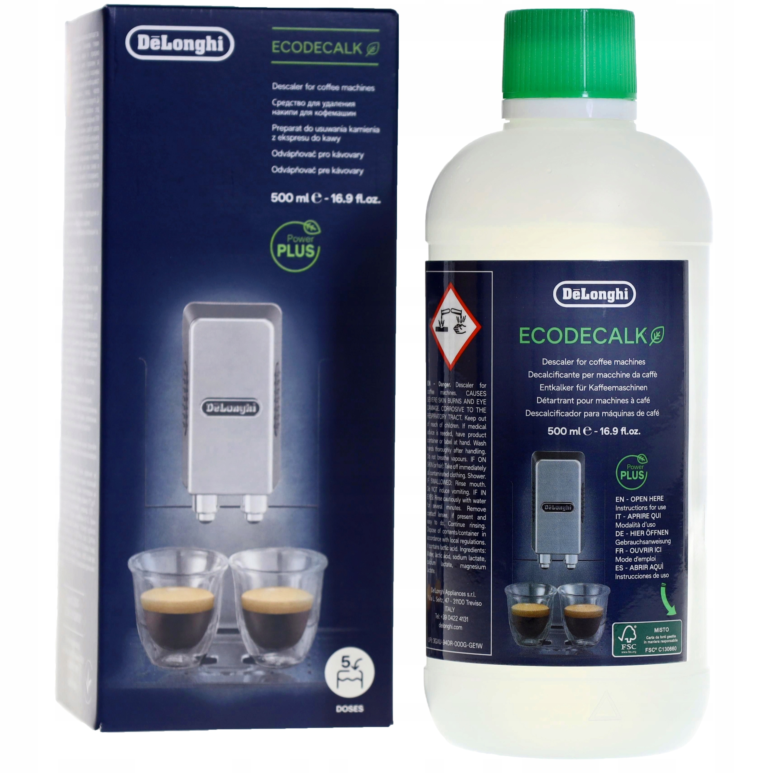 DeLonghi EcoDecalk kávovar odstraňovač vodného kameňa 500ml