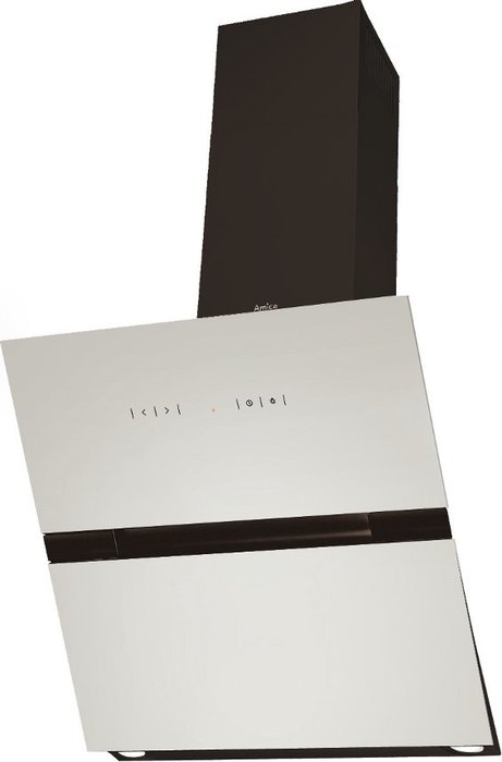Hood Amica OKC653SW White 60cm Touch Control