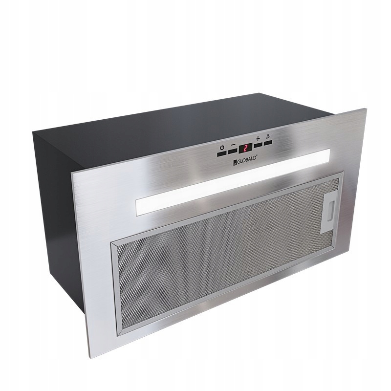 Hood BUILT global ARETEMO 60,1 SILVER INOX