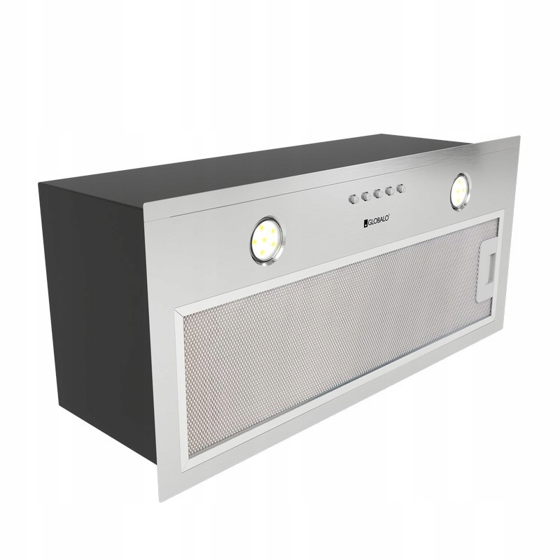 Hood pre budovanie Global delič 60,1 Silver Inox