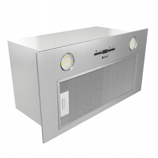 Kapucňa pre budovanie globalo lofetti 60,2 inox striebro