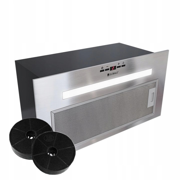Hood Globalo Amadio 60.1 Inox Silver + Filtre