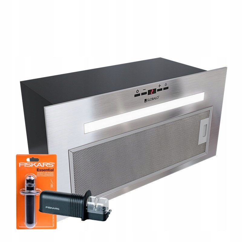 Hood Globalo Amadio 60.1 Inox Silver + Fiskars