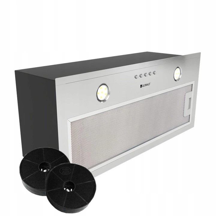 Hood global delič 60,1 SILVER INOX + FILTRE