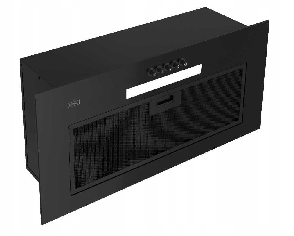 DIAGNOSTIKA KERNAU KBHI0160B Sklenená LED SKLO ČIERNA 60CM