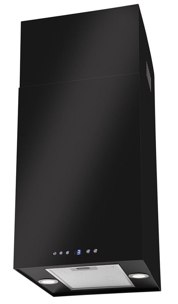 Komínová kapucňa TOFLESZ Sandy Black 40cm