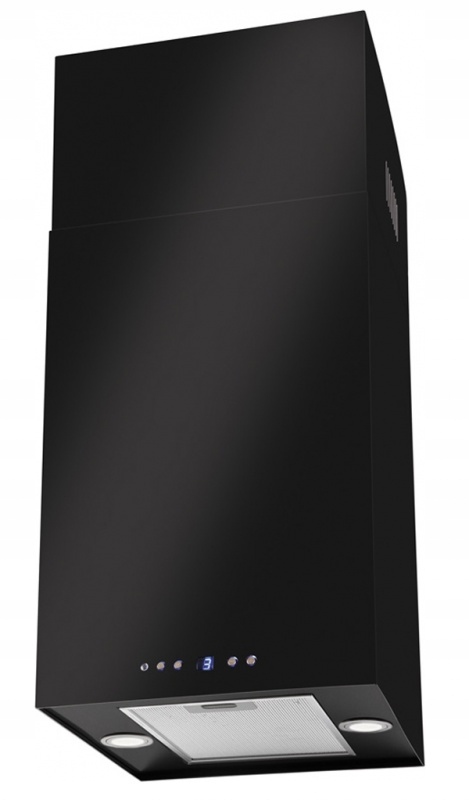Komínová kapucňa Afrelli Brava Black LED 40