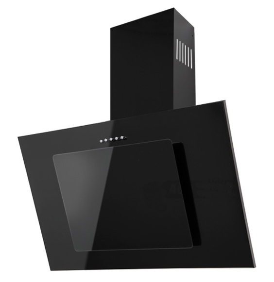 Kuchynská kapucňa komín TOFLESZ FIERA BLACK 60 LED