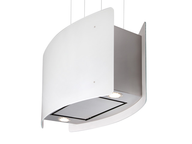 Digestor Nortberg elipsy White LED diaľkový ovládač