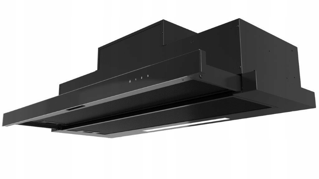 HOOD MaAN CORONA BIS TOUCH 60CM Čierny teleskopický