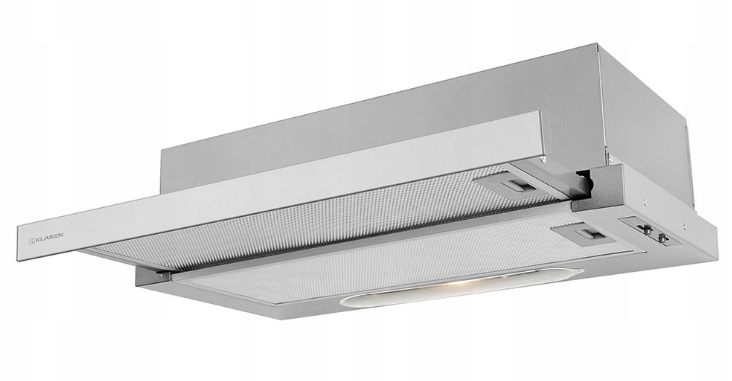Teleskopický Hood zovretá Vigo 60x Inox Silver
