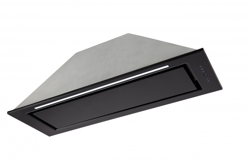 Hood Toflesz Linea Glass LED 60 Black Ok-6 Pilot