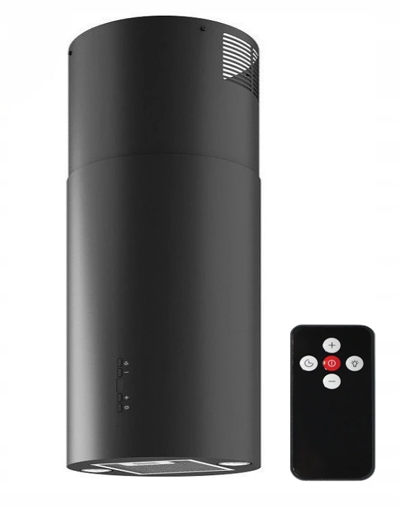 OSTROVNÁ KAPOTA MAAN ELBA 39 BLACK MAT 605m3 62dB