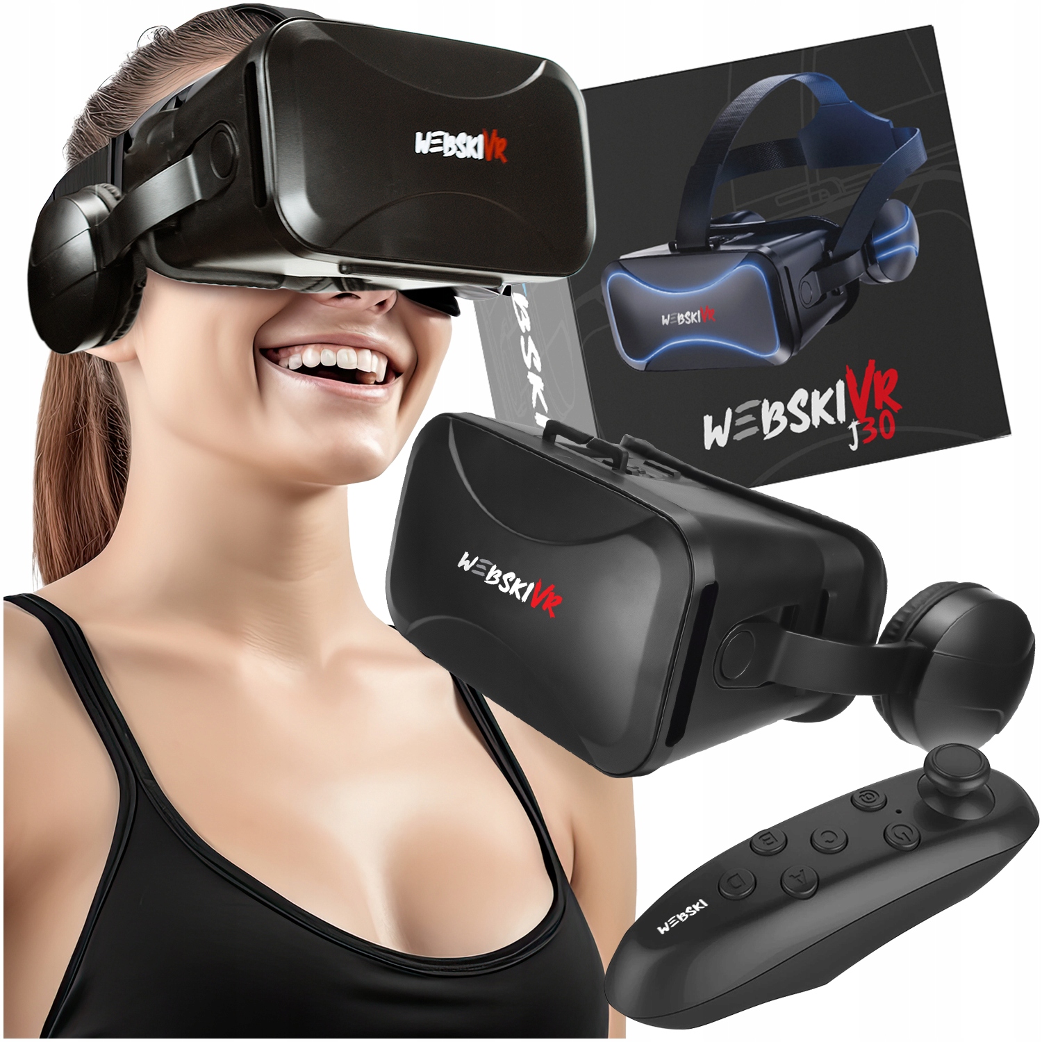 Gogle VR Webski VR3DWEBJ30