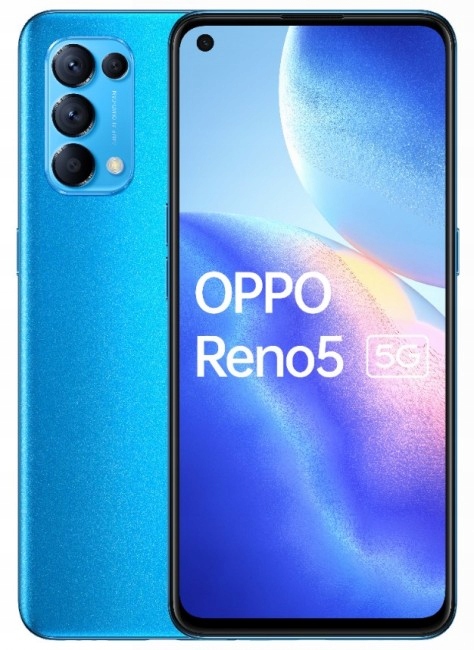 Smartfón Oppo Reno5 8 GB / 128 GB 5G modrý