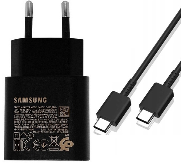 Originálna nabíjačka Samsung S21 S22 5G 25W Super