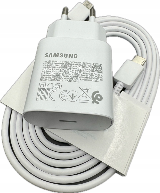 Samsung USB typ C sieťová nabíjačka 3000 mA 11V biela