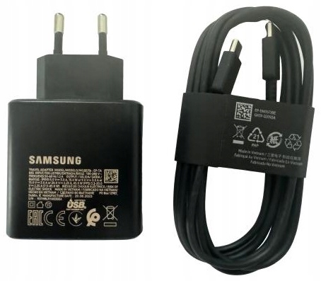 Samsung USB typ C nástenná nabíjačka pre Samsung 5000 mA 20 V EP-T4510XBEGEU BULK čierna