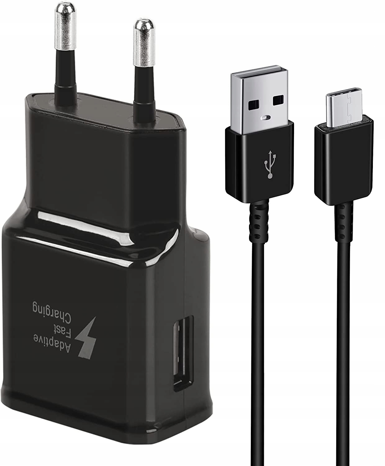 Samsung USB nástenná nabíjačka pre Samsung 2000 mA 5 V ORIGINÁLNA NABÍJAČKA SAMSUNG 15W KÁBEL 1,5M biely