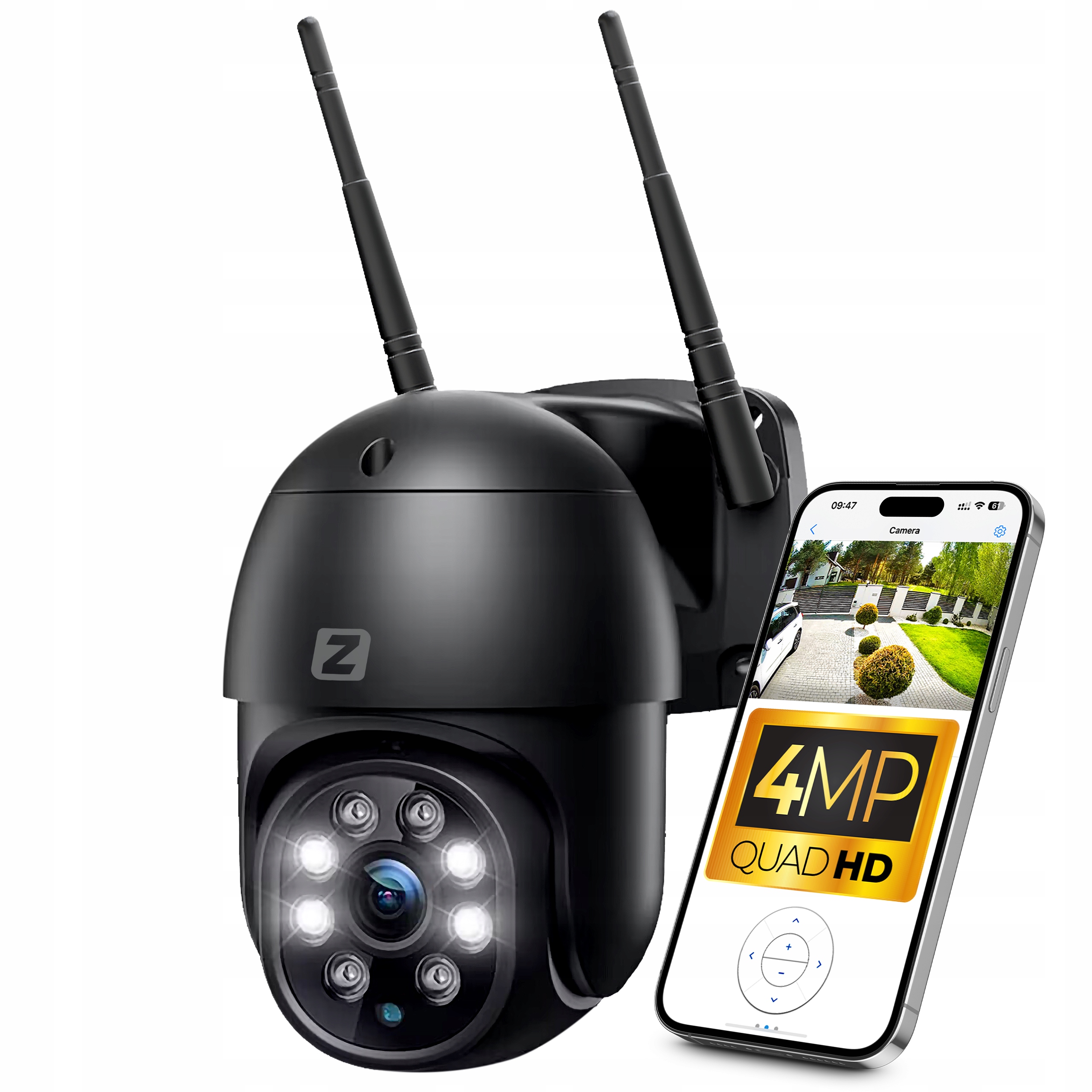 Kamera IP Zintronic P4 Dark WiFi